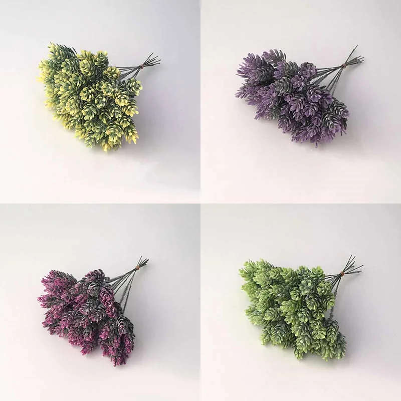 

5pcs artificial plant Song Bailei home decoration artificial flower single artificial flower S6A6202