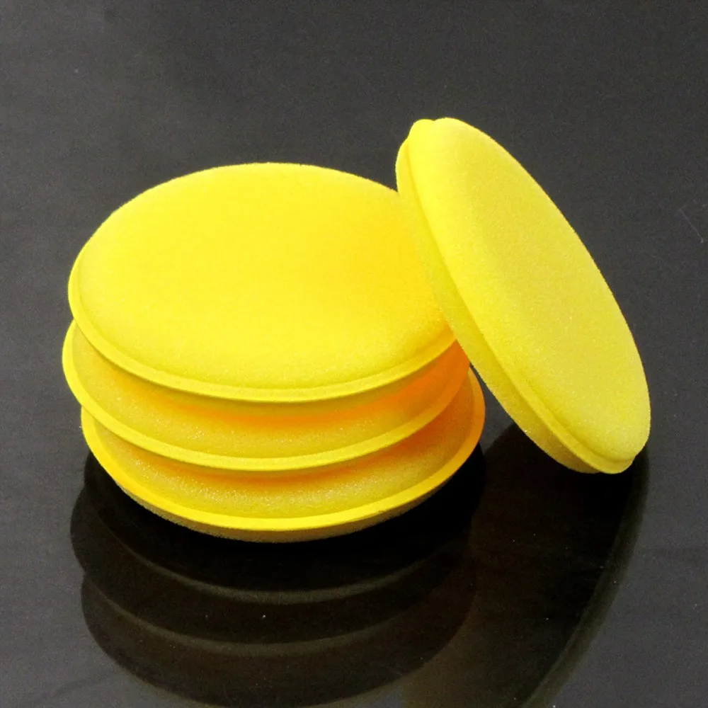 

Auto 12PC Foam Sponge Waxing Wax Applicator Pad CARS Vehicle Glass Cleaning Sponges Polishing Pad