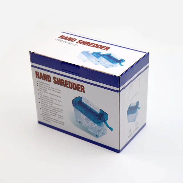 A6 Мини Ручной измельчитель дробилка Разрушитель бумаги документы ручной работы