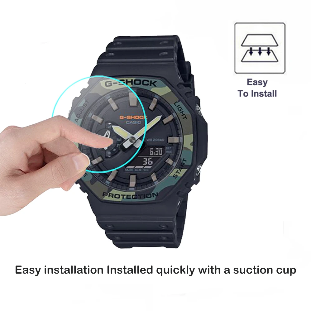 2 шт. взрывозащищенное стекло для Casio G SHOCK GA 2110SU 2000SU 1 апреля прозрачное закаленное