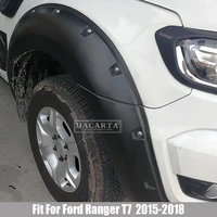 fender flares mudguards wheel arch for ford ranger t7 wildtrak 2015 2016 2017 2018