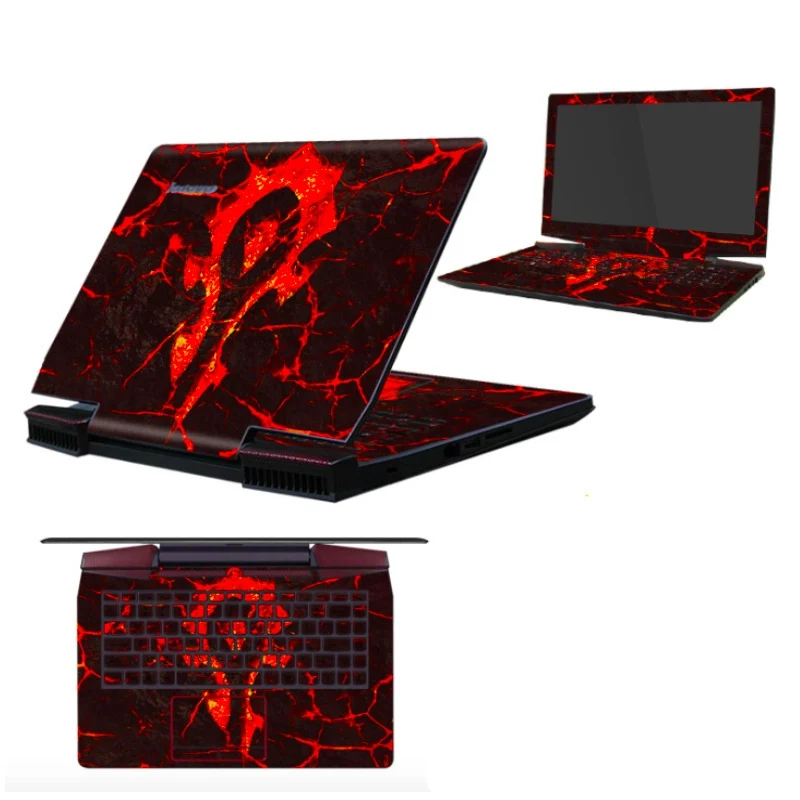 Красивая трехсторонняя наклейка для ноутбука Dell / Lenovo MacBook /Acer/HP/Asus/Alienware/наклейка