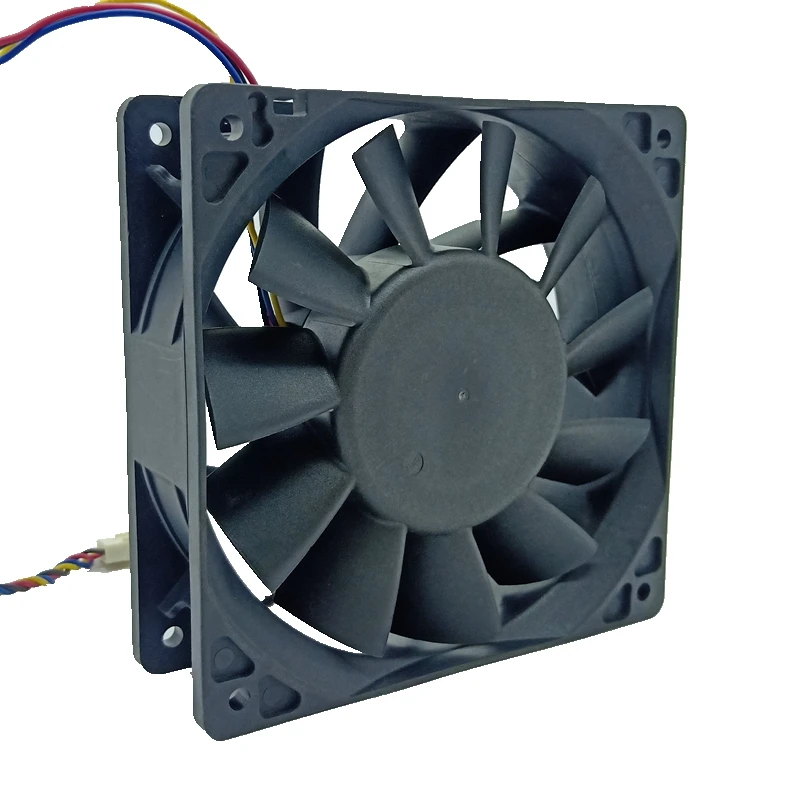 

D12BM-12D For YLFan 12038 12V 4-Pin PQM Temperature Control Cooling Fan 12cm Max Airflow Rate Fan 2.3A