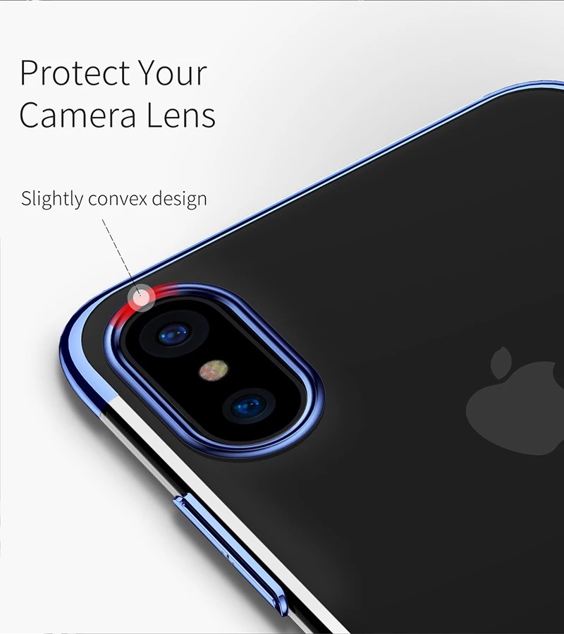 Baseus Роскошный чехол для телефона для iPhone X Capinhas ультра тонкий жесткий PC задняя крышка цветной чехол для iPhone X для iPhone 11 Pro Max чехол