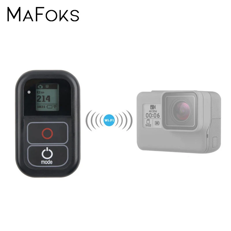 Для GoPro WiFi Пульт дистанционного управления с зарядным кабелем наручный ремешок