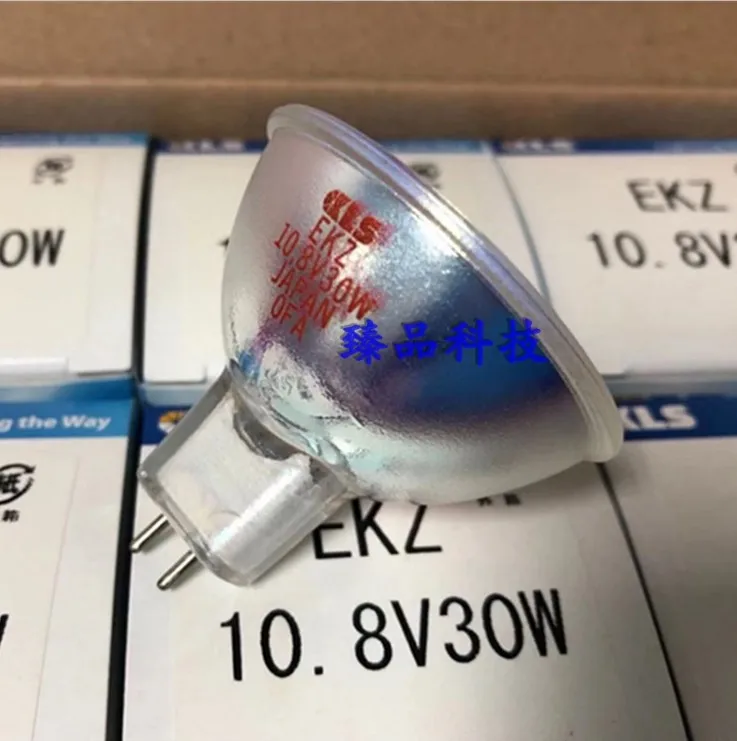 KLS EKZ 10.8V30W 200H blub анализатор микроскопа галогенная лампа 10 8 V 30W GX5.3 источник