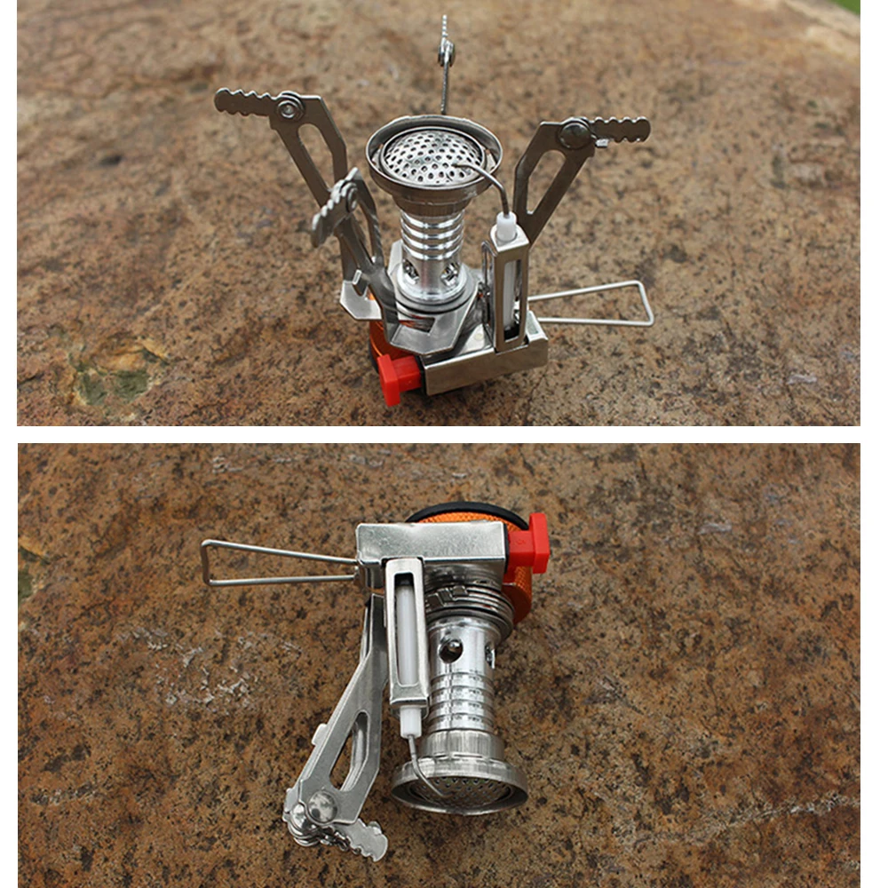 Уличная горелка для кемпинга серебряная Концевая масляная керосиновая