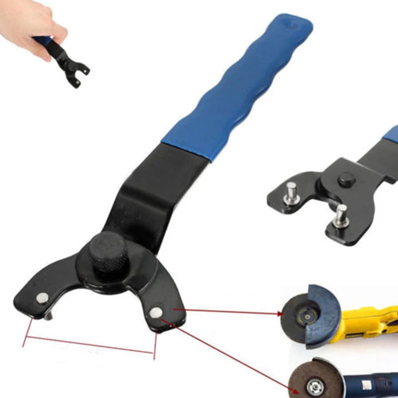 

New High Carbon Steel Wrench 8-50mm Heavy Duty Pin Spanner Angle Grinder Useful