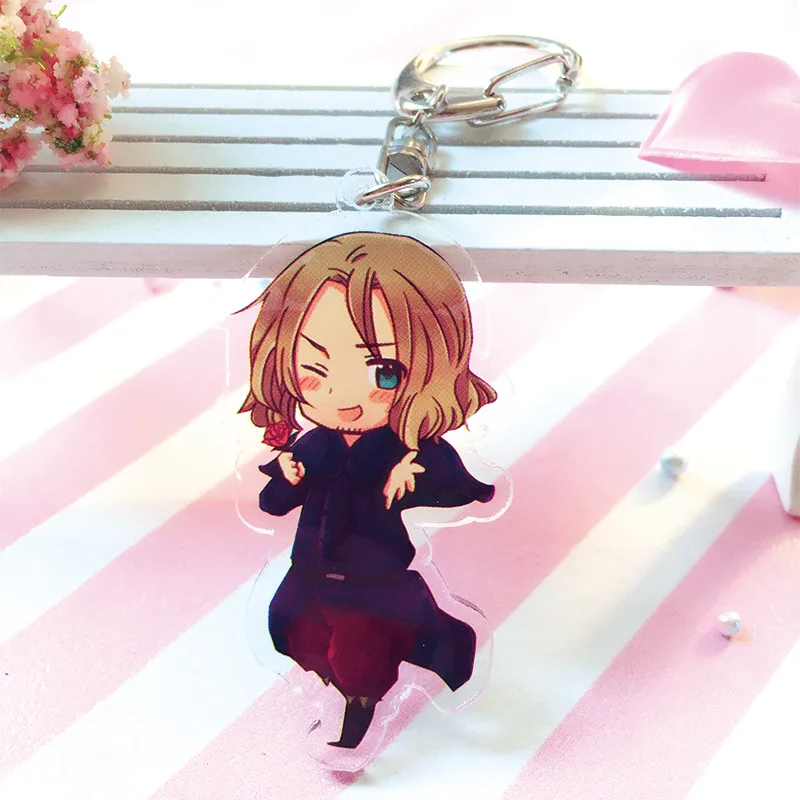 Аниме Axis Power Hetalia брелок мультфильм фигура APH акриловая сумка подвески