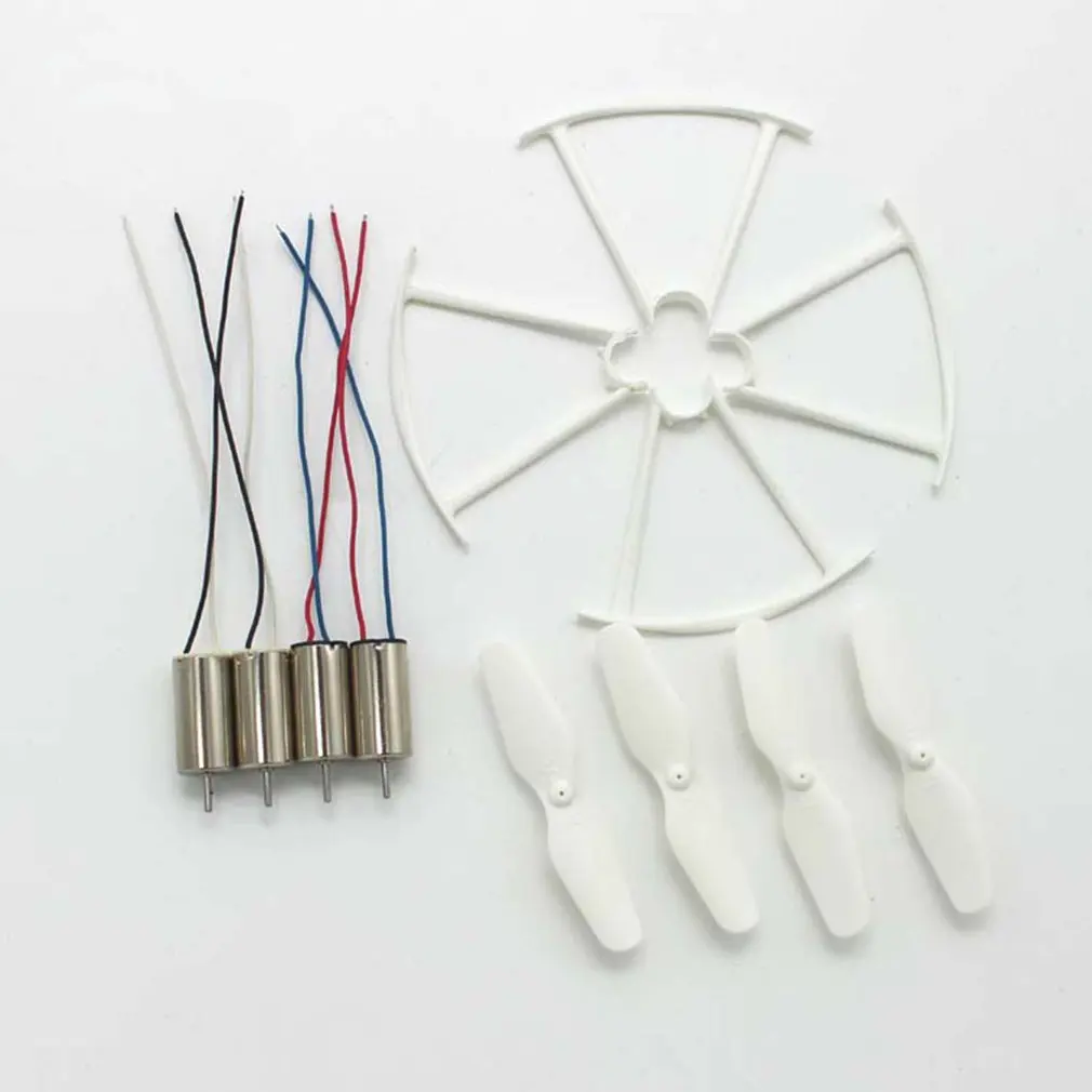 

RC Drone Motors CCW CW Engine Motor Propellers Protective Rings Drone Spare Parts for SYMA Quadcopter
