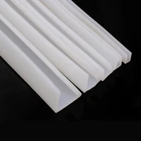 white u shape silicone seal strip inner width 1mm 15mm glass door desk edge protector anti collision