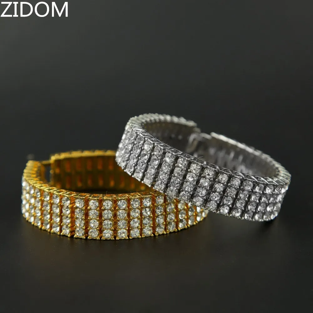 Браслет-цепочка мужской/женский золотистый 4 ряда 20 5 см | Украшения и аксессуары