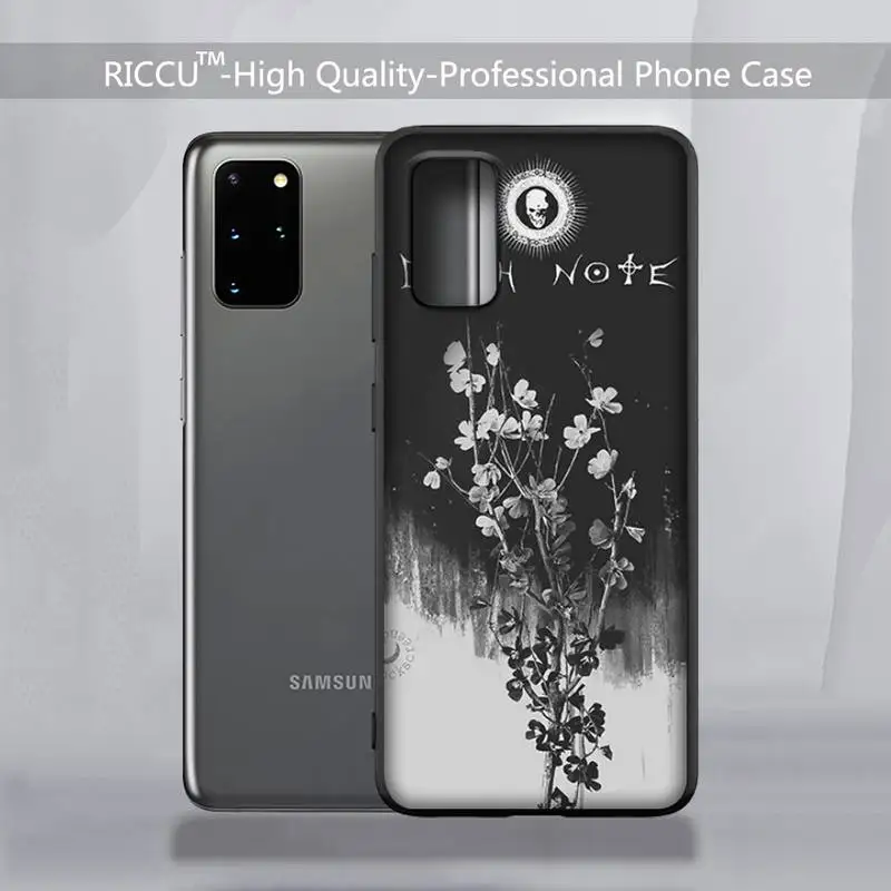 Чехол для телефона с аниме Death Note Samsung S20 plus Ultra S6 S7 edge S8 S9 S10 5G | Мобильные телефоны и