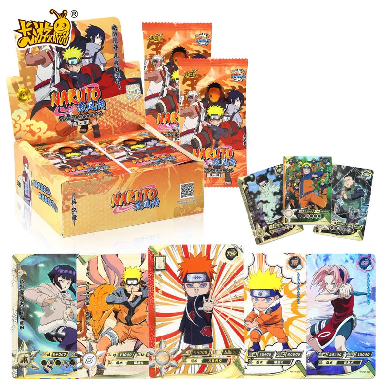 Naipes-Cartas de papel de cartas para ni&ntilde;os, juegos de cartas, perif&eacute;rico de anim&eacute;, colecci&oacute;n de personajes, regalo para chico-1
