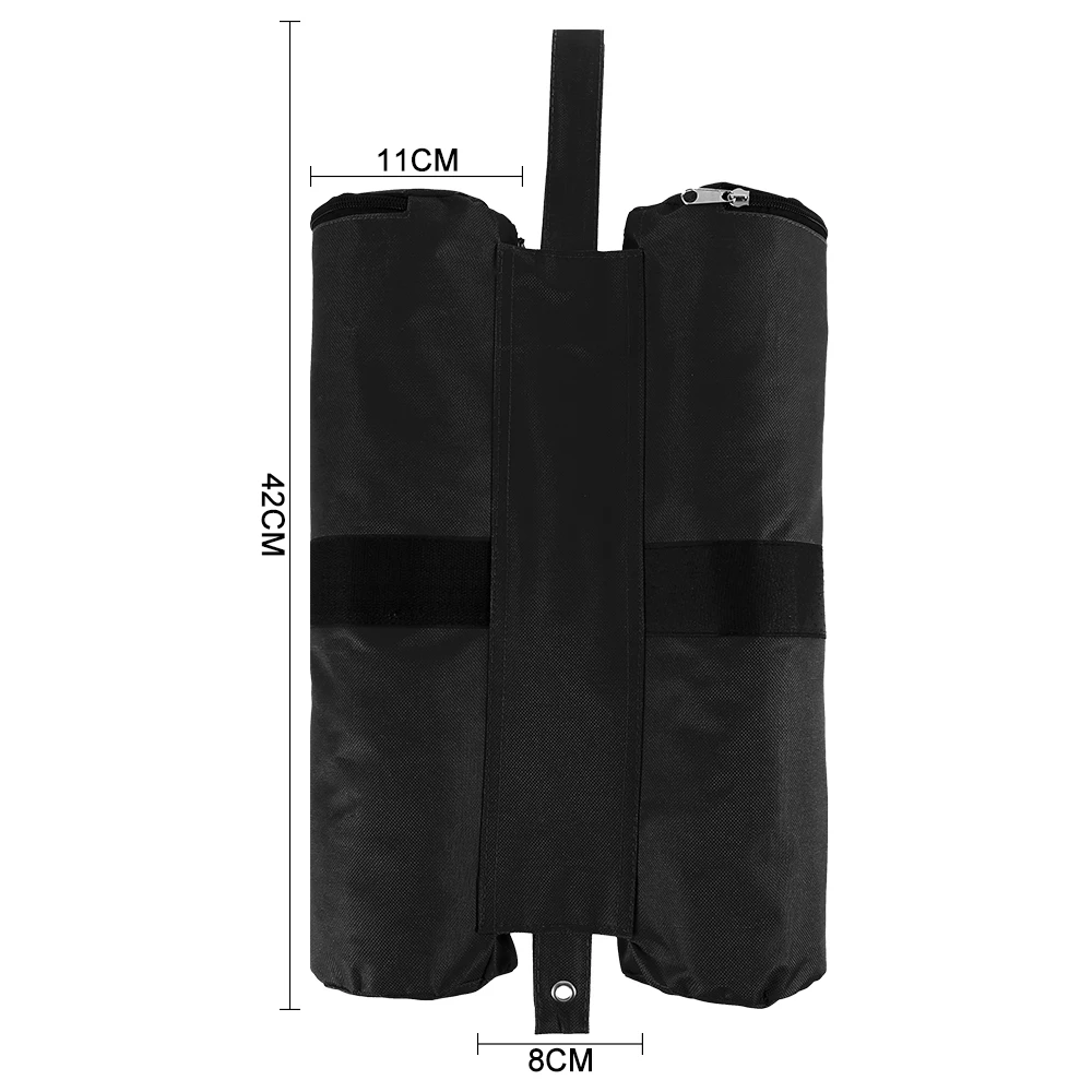 

4PCS Canopy Weight Bag Outdoor Patio Umbrella Base Weight Bag Weatherproof Shelter Tent Heavy Duty Sand Bags Stand Base