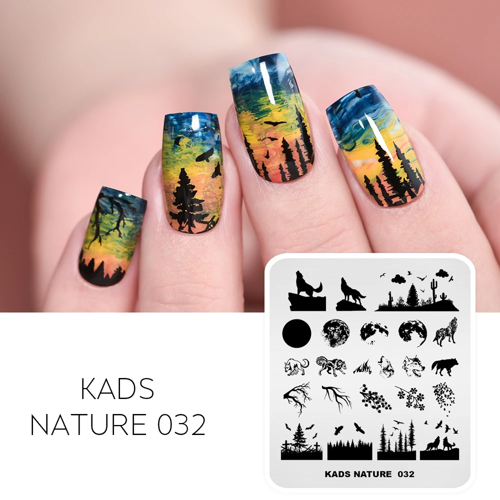 Nail Art Stamping Plate 45 Designs Flower Leaves Pattern Stamp Template Image for Printing Stencil Tool | Красота и здоровье