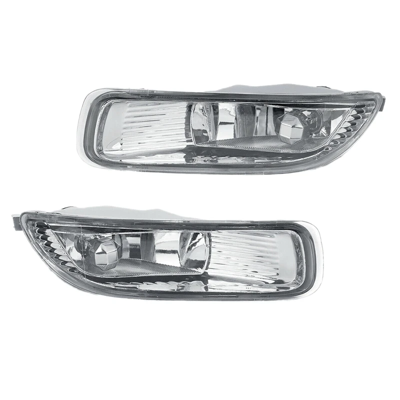 Для Toyota Corolla 2003 2004 ПАРА чистый передний бампер противотуманный Светильник лампы с