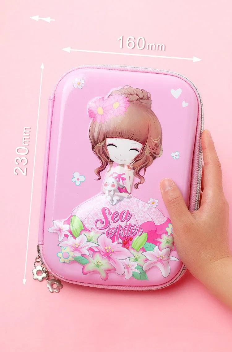 Пенал с единорогом чехол Kawaii милый пенал для карандашей trousse школьников большой емкости, Карандаш Чехол ручка чехол школьные принадлежности для девочек и мальчиков