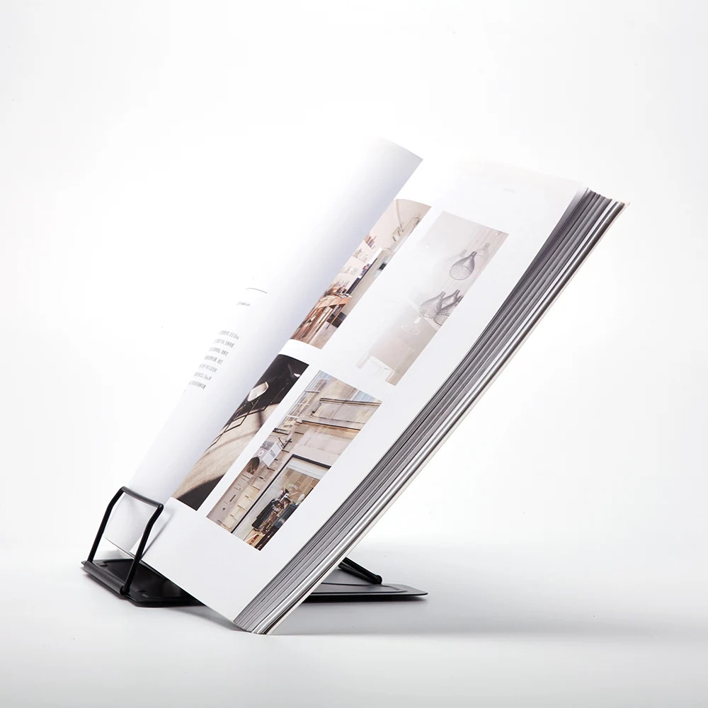 Портативная металлическая подставка для книг регулируемый держатель с 5 углами