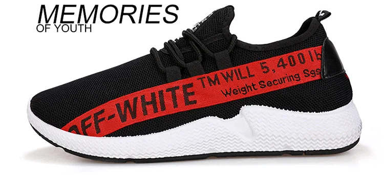 Autumn New Style Men Shoes Fashion Casual Mesh Shoes Stylish Rubber Shoes Sneakers Low Top Breathable Korean-style Running