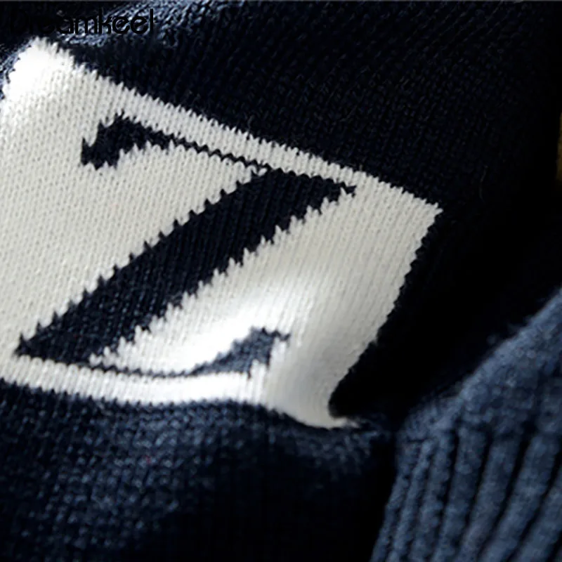 Новое поступление 2019 повседневный мужской пуловер осенняя брендовая