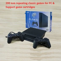 8bit game station controller 4 gs4 pro for fc tv player video game console built in 200 non repeating games extra cartridge gift