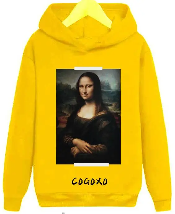 Толстовка COGOXO DM3 Женская/Мужская свитшот с капюшоном пуловер круглые худи одежда