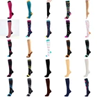 Компрессионные носки для мужчин и женщин, мужские брифы, гольфы, носки для беременных и кормящих матерей, спортивные носки с принтом для велоспорта