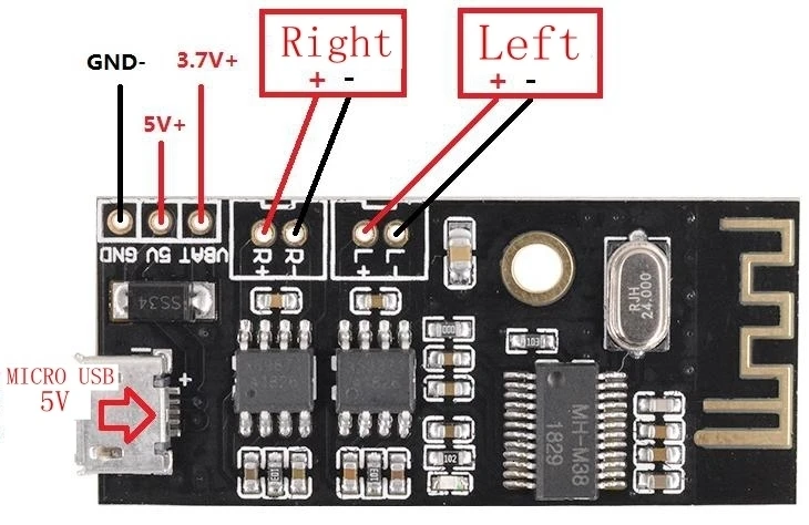 ShengYang MH-MX8 MP3 декодер плата Bluetooth 4,2 аудио модуль Verlustfreie стерео DIY ремонт Lautsprecher Hohe Fidelity HIFI
