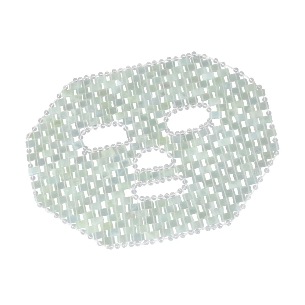 

1pc Jade Mask Home Mask Jade Cooling Beaty Mask Pain Soothing Mask