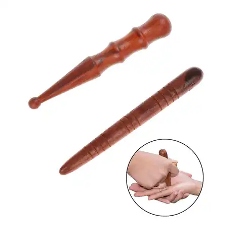 Роликовая палочка для мышц, 5 стилей, деревянная спа-палочка для целлюлитного бластера, для глубоких тканей, ТРИГГЕРНАЯ палочка для самостоя...