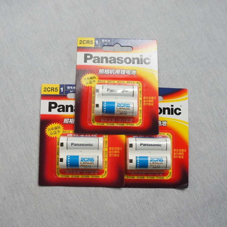 9 шт./лот новый оригинальный аккумулятор для Panasonic 2CR5 6В 1500 мАч неперезаряжаемые