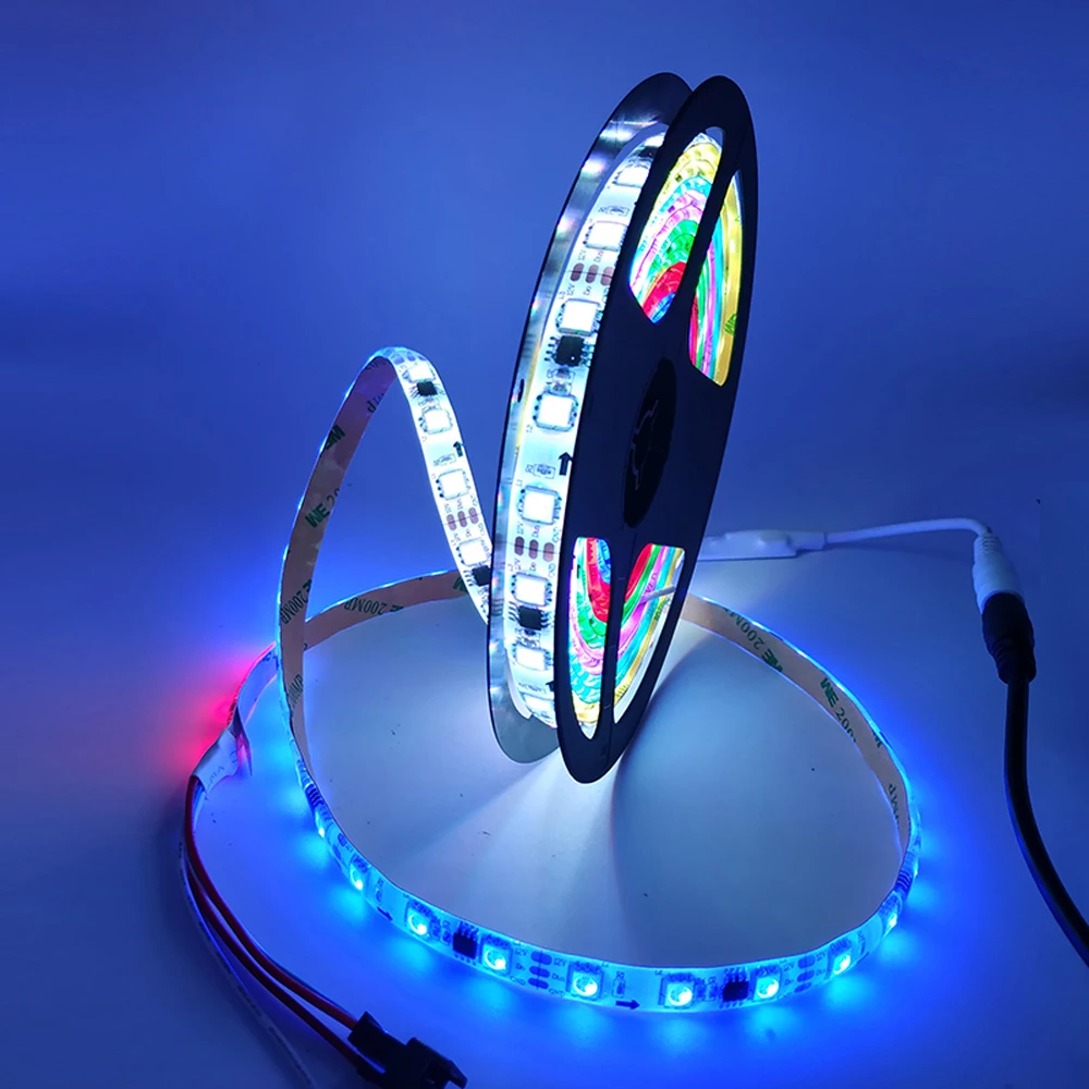5 м WS2811 RGB светодиодный светильник пиксельные полосы адресуемые 30/60/светодиоды/м