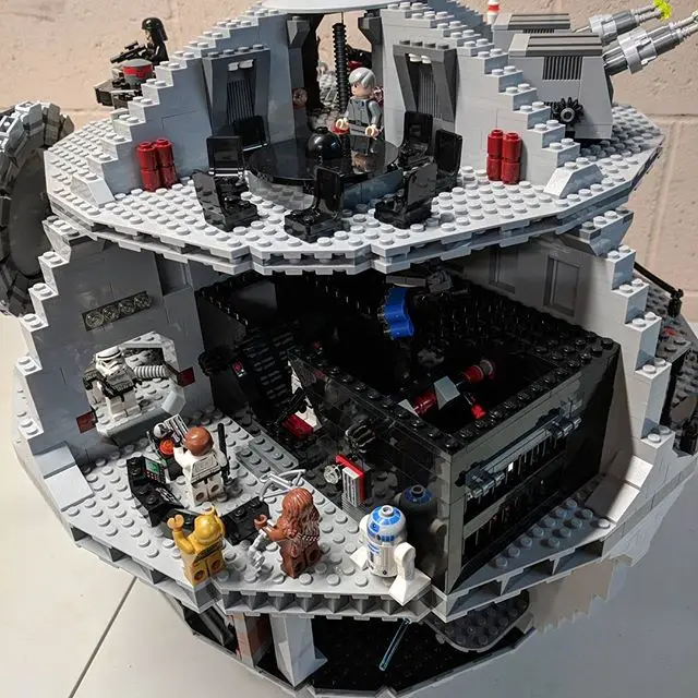 Звездные фильмы войны модель Death Star строительные блоки кирпичи игрушки 05035 05063