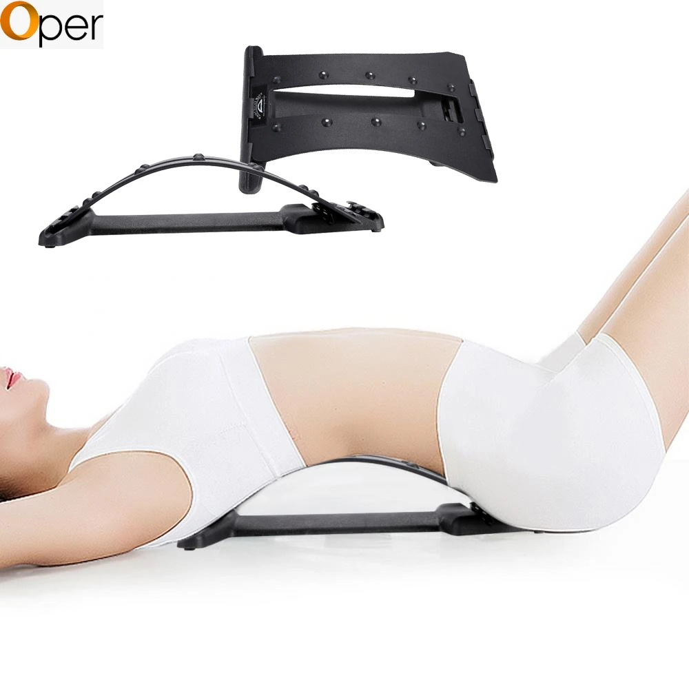 Многоуровневый магнитный держатель спины Растяжитель поясницы массаж