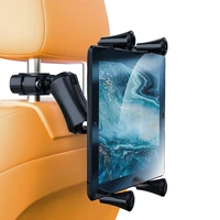 vmonv newest tablet car holder for ipad air mini 2 3 4 pro 12 9 back seat headrest phone stand for 4 13 inch cell phone mount