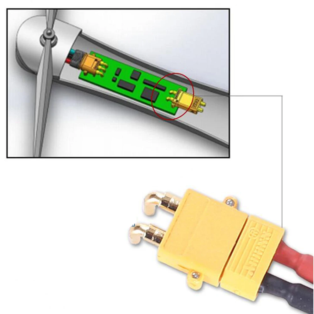 10 x amass xt30pw плата pcb двигателя esc штекер