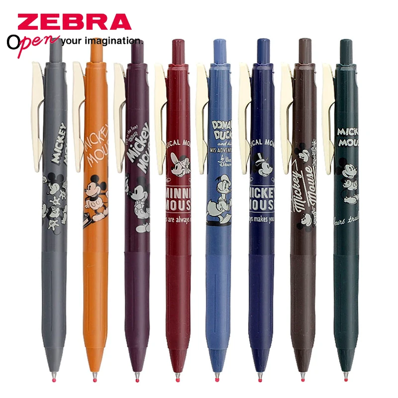 ZEBRA SARASA пресс цветная ручка ретро Микки JJ29 DS2 новый цвет темная гелевая 0 5 мм