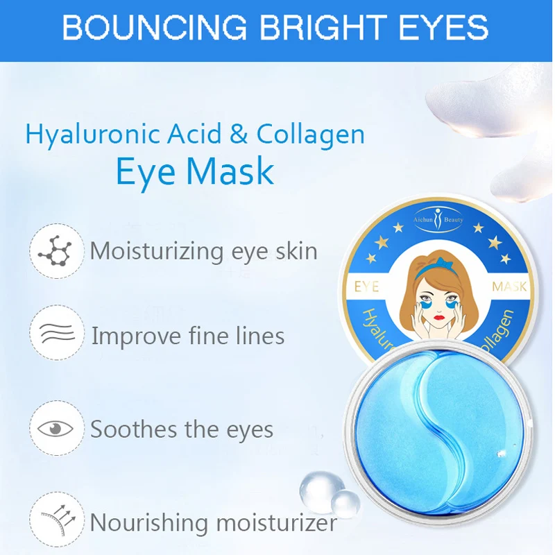 

Eye Mask Gel Moisturizing Anti Aging Remove Dark Circles Eye Bag Eye Patch Skin Care CIN6 899