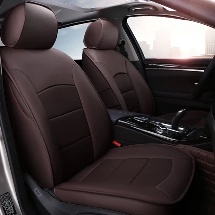 Чехлы для автомобильных сидений из натуральной кожи и искусственной кожи для Toyota RAV4 2020-2022, чехлы для автомобильных сидений, подушки с поддержкой аксессуаров 13 шт./компл.