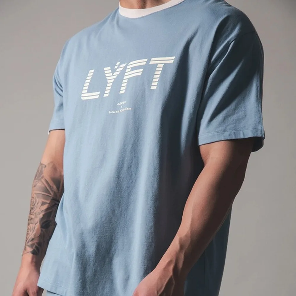 

JAPAN&United Kingdom Men Running T-shirt Fitness Tight T Shirt Mens Training Casual Tee Print Sport Shirt Men Gym T Shirt 3XL