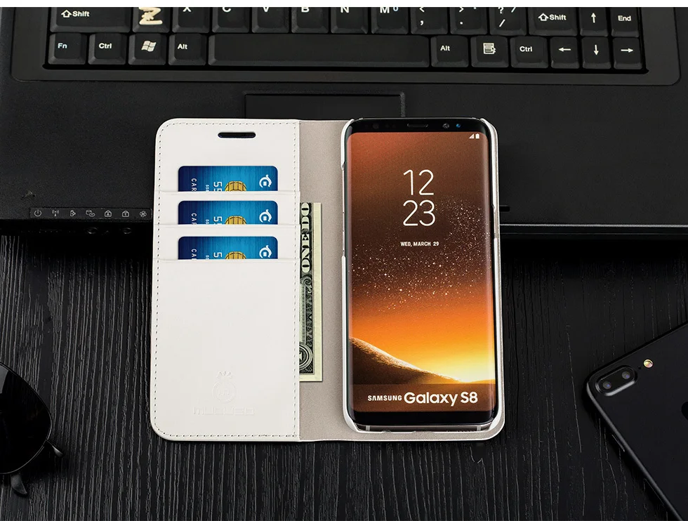 Musubo женский роскошный чехол для Note 9 Note 8 кожаный флип-чехол для samsung Galaxy S10 S9+ S8 Plus S7 Edge кошелек держатель для карт