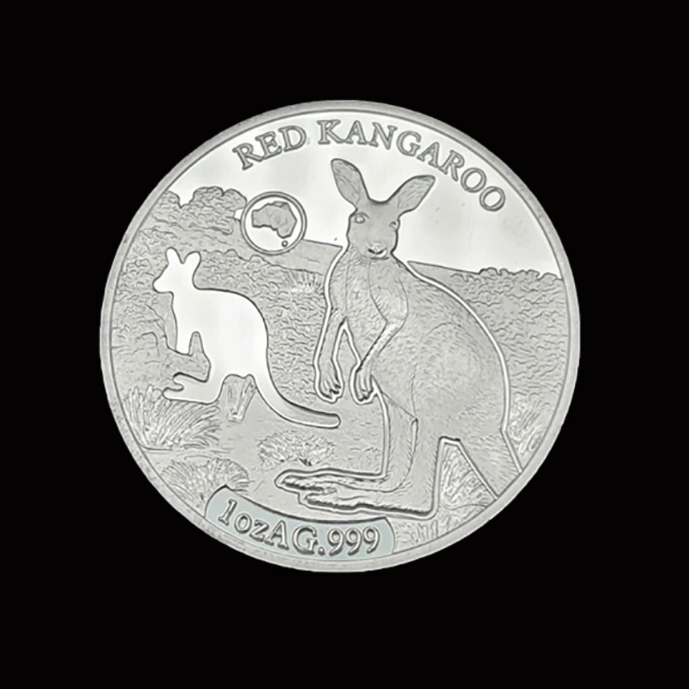 2019 доллар Соломоновых Островов красный кенгуру 1OZ памятные серебряные
