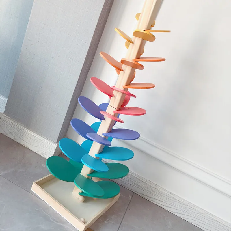 

Веселая сборка радужного музыкального лепестка разборка дерева сборка мяч игра познавательность цвета деревянные развивающие Игрушки для...