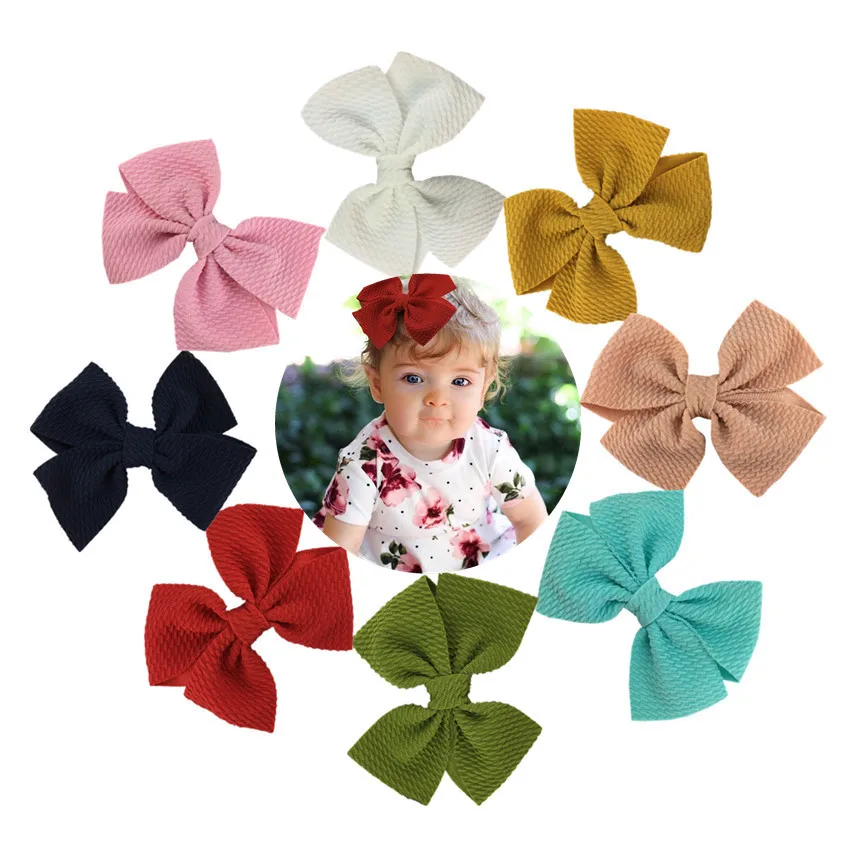 

Baby Hair Clips Kids Hair Bows Barrette For Girls Colorful Hairpin Bubble Cloth Children Hair Accessories Hairclips Hot Sale