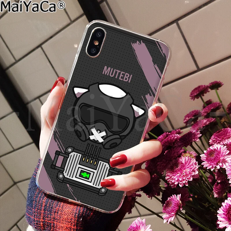 MaiYaCa Rainbow Six Siege 6 Новинка чехол для телефона Fundas чехол для iPhone 8 7 6 6S Plus 5 5S SE XR X XS MAX чехол