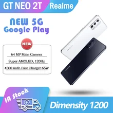 realme GT neo 2T 5G smartphone Dimensity 1200 AI version 64Mp Camera 4500mAh 65W flash changer google play NFC Super AMOLED 120 realme GT neo 2T 5G smartphone Dimensity 1200 AI version 64Mp Camera 4500mAh 65W flash changer google play NFC Super AMOLED 120