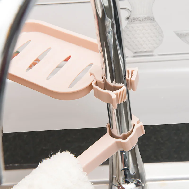 Пластиковая Полка для хранения раковины 2-в-1 многофункциональная полка