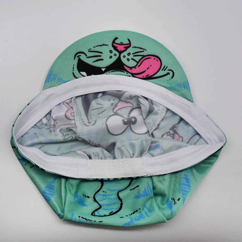 Кепка для велоспорта с изображением кошки пиццы креативная велосипедная шляпа