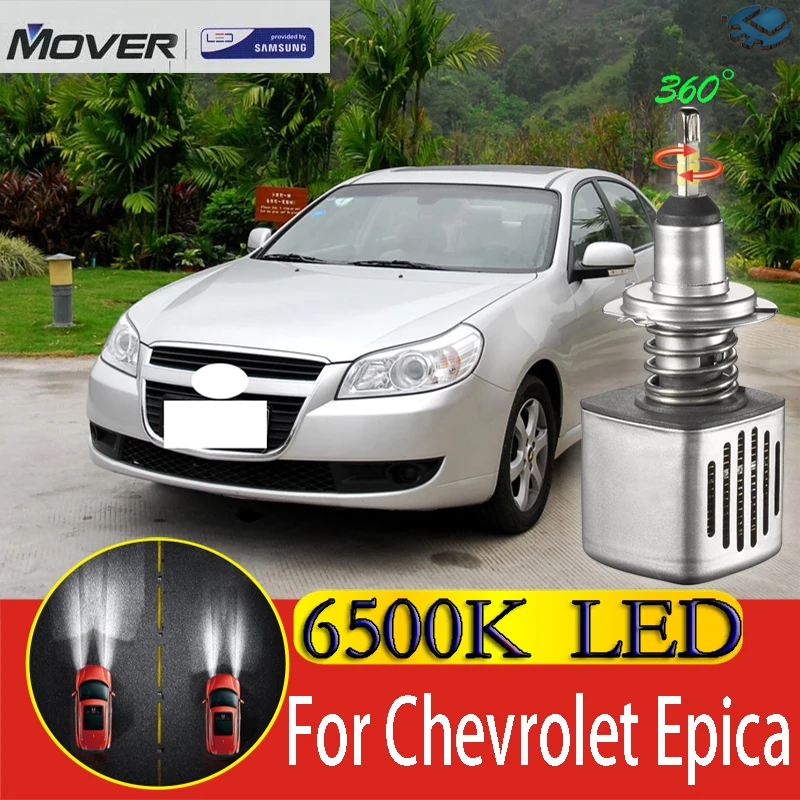 

Автомобильные фары, светодиодные лампы SAMSUNG для Chevrolet Epica Chevrolet Tosca, Светодиодные Автомобильные фары 6500K с белым светом, автомобильная фара 2X